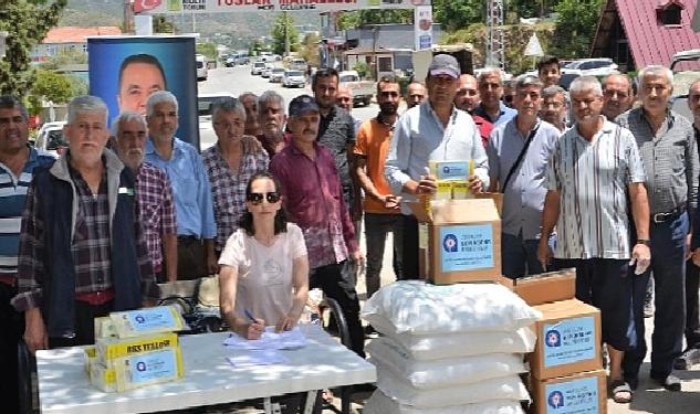 Alanyalı 117 çiftçiye tarımsal hibe desteği verildi