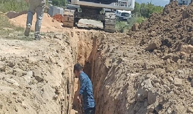ASAT’tan Manavgat’ta kanalizasyon çalışması