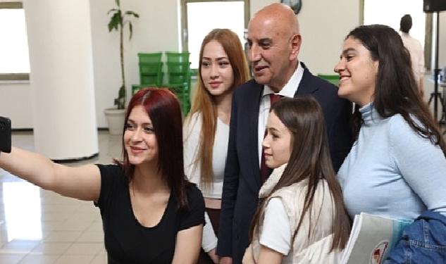 Başkan Altınok Stajı Biten Öğrencilerle Buluştu