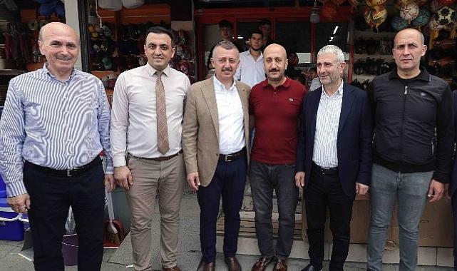 Başkan Büyükakın, Gebze’de Akse sapağı esnafıyla buluştu
