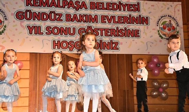 Kemalpaşalı miniklerin yıl sonu heyecanı