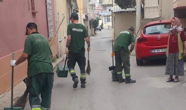 Konak’ın mahallelerinde yaz temizliği