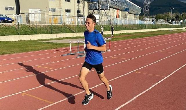 Nevşehir Belediyesi Gençlik ve Spor Kulübü Atletizm Takımı sporcularından Gökgöz milli takım kampında