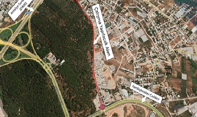 Aksu Lara Caddesi asfalt çalışması nedeniyle trafiğe kapatılacak