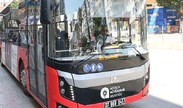 Antalya Büyükşehir belediyesin ‘de 15 Temmuz’da ulaşım ücretsiz