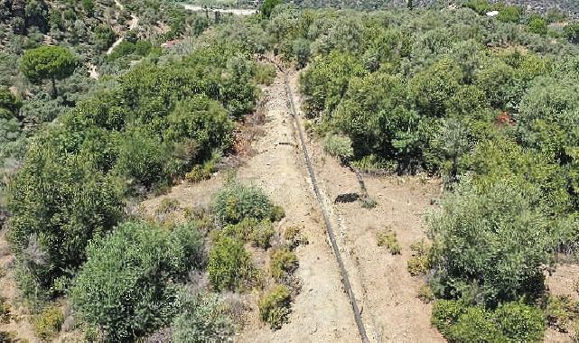 ASKİ, Söke Karakaya’ya Beşparmak Dağları’nın zirvesinden su sağladı
