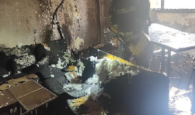 Aydın büyükşehir belediyesi itfaiyesi faciayı önledi 