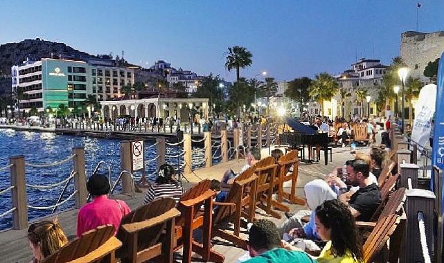 Gün batımları Çeşme’de bir başka güzel