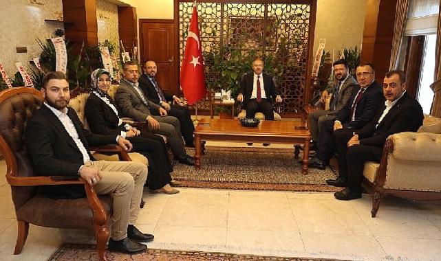AK Parti Heyetinden Vali Fidan’a Hayırlı Olsun Ziyareti