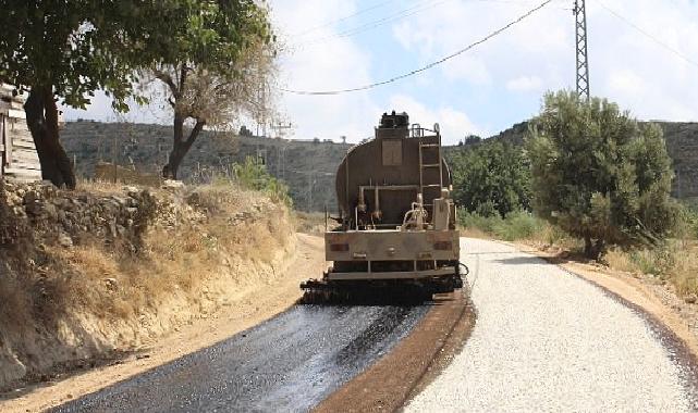 Belenobası-Gebece grup yolu asfaltında sona gelindi