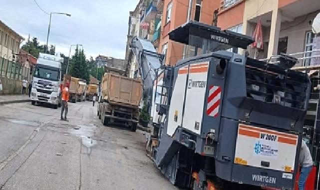 Cedit Mahallesi Bostanlar Sokak asfaltlandı