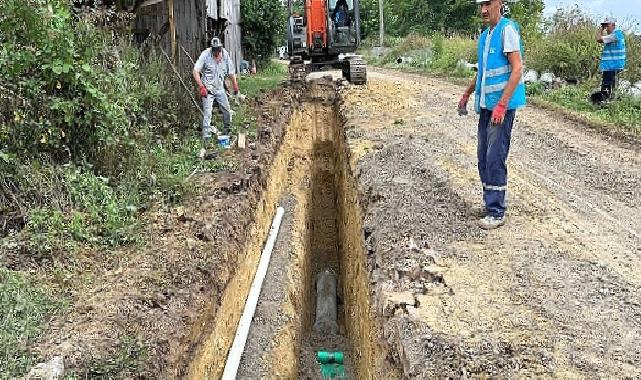 İSU, İzmit Kurtdere Mahallesi’ne Yeni İçme Suyu ve Kanalizasyon Hattı Yapılıyor
