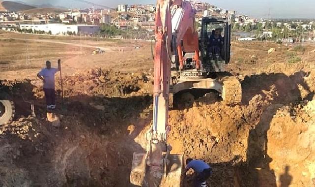 İZSU ekiplerinden Menemen’de yoğun mesai