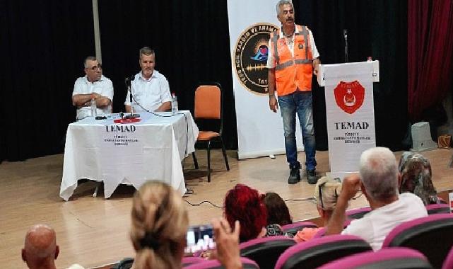 Seferihisar’da deprem konferansı yapıldı
