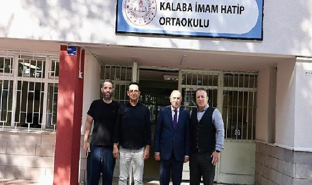 Başkan Altınok mezun olduğu okulları ziyaret etti