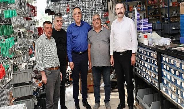 Başkan Savran, sanayi esnafını ziyaret etti