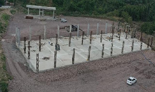 Karamürsel Terminal Binası tam yol ilerliyor