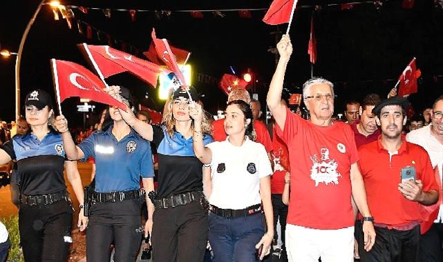 Cumhuriyet’in 100’ncü yılı Kemer’de coşkuyla kutlanıyor