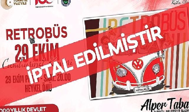 İnegöl Belediyesi Konserleri İptal Edildi
