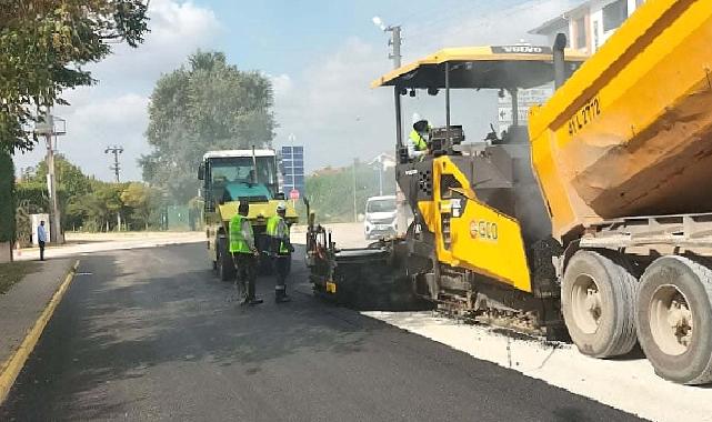 Kartepe Fevzi Çakmak Caddesi Asfaltlandı