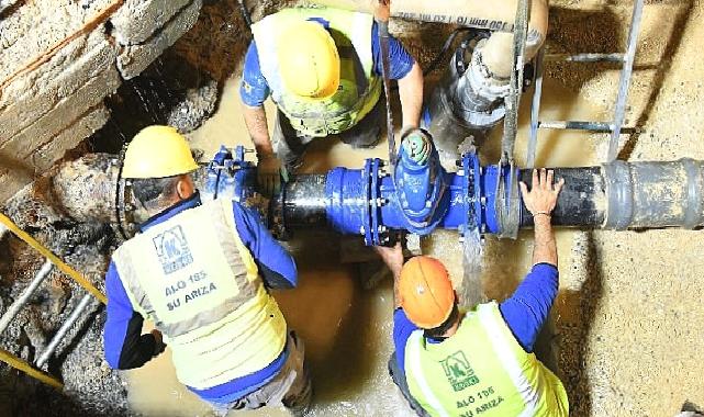 KOSKİ’den 4 farklı noktada eşzamanlı vana değişim çalışması