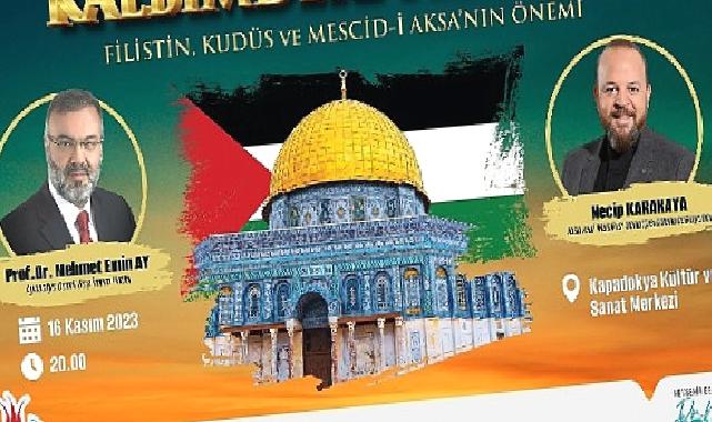 Filistin, kudüs ve mescid-aksa’nın önemi konulu söyleşi 16 kasım perşembe günü yapılacak