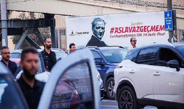 Kocaeli Büyükşehir’den 85 yılda 1085 Atatürk çiçeği