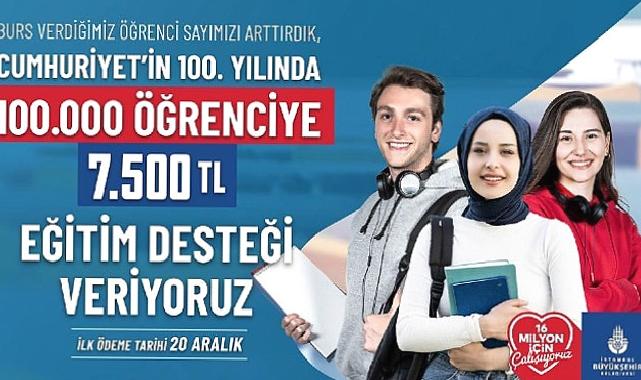 Cumhuriyet’in 100. Yılında 100 bin öğrenciye eğitim desteği