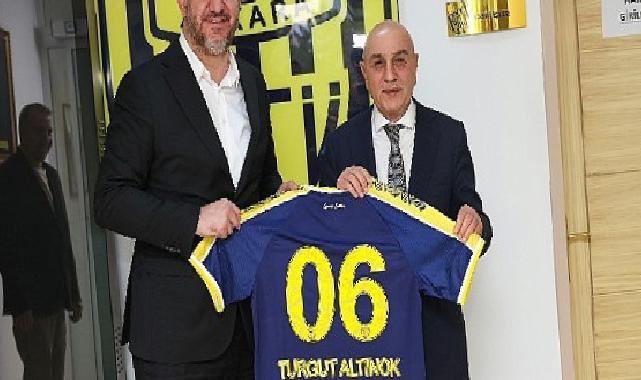 Başkan Altınok’tan ankaragücü’ne ziyaret