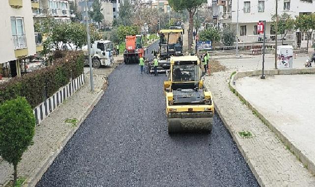 Aydın Büyükşehir Belediyesi’nden Efeler’e asfalt hamlesi