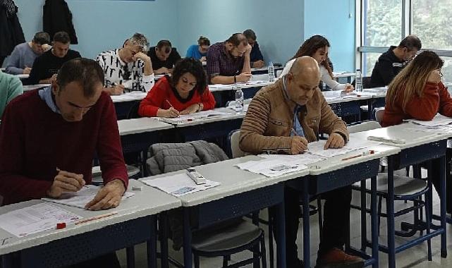 Ege Üniversitesinde görevde yükselme sınavı yapıldı