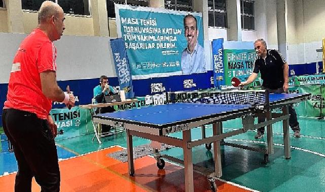 Konya Büyükşehir’in Masa Tenisi Turnuvası’nda Büyük Heyecan Yaşandı