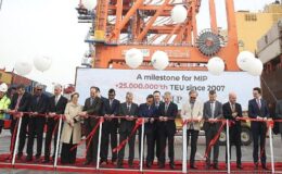 Mersin Uluslararası Limanı 25 milyon TEU’nun üzerinde konteyner elleçleyerek yeni bir kilometre taşına ulaştı