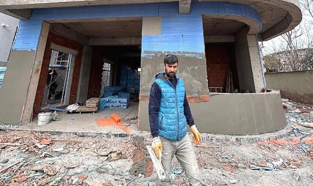 Yarımca Yelken Kulübünde sıva imalatı tamam