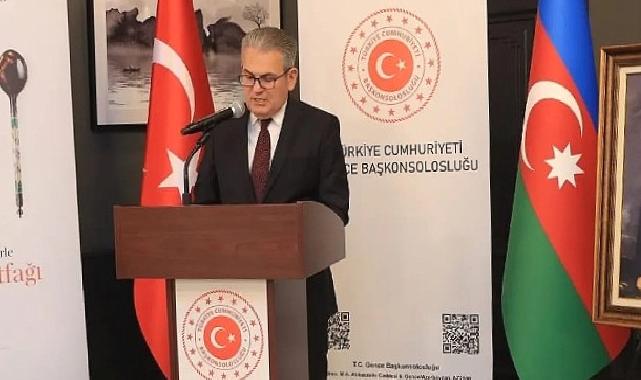 Ege Üniversitesi gastronomi ekibi Gence’de Ege Mutfağını tanıttı