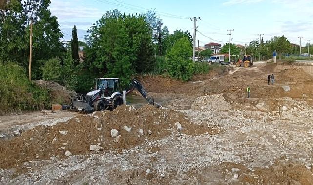 Lüleburgaz Belediyesi hat taşıma çalışmalarını tamamladı