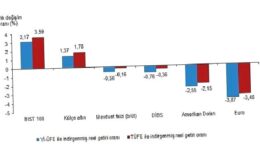 Tüik: Aylık en yüksek reel getiri BIST 100 endeksinde oldu