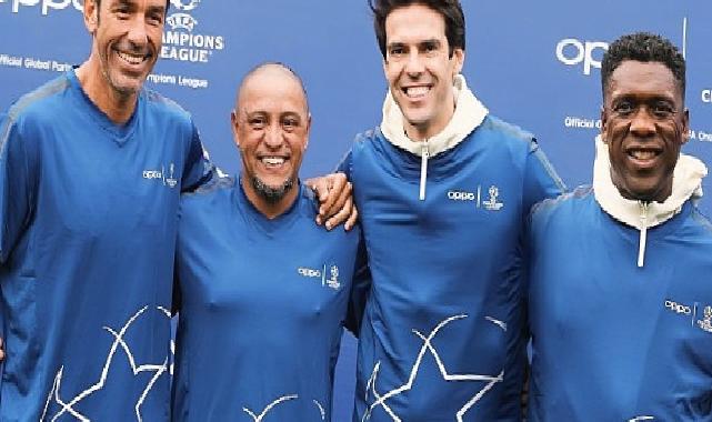 Efsane futbolcular Londra’da OPPO’nun yardım maçında buluştu