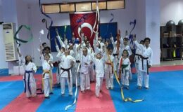 Kemer Belediyesi Karate Takımı kuşak atladı